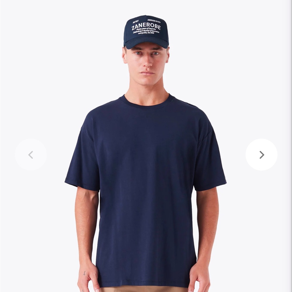 Zanerobe Box Tee - Indigo